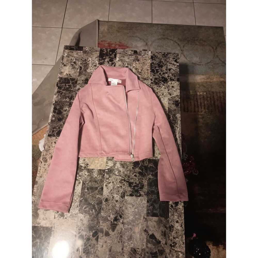Girls coral Jacket size 7 - Picture 1 of 5